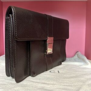 Authentic Gucci Leather Business Clutch